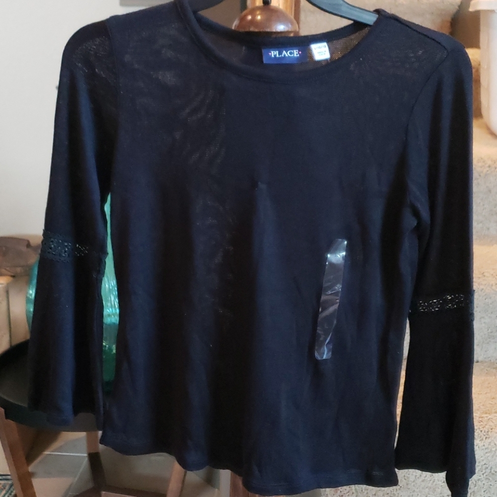 Girls CHILDREN'S PLACE black sweater